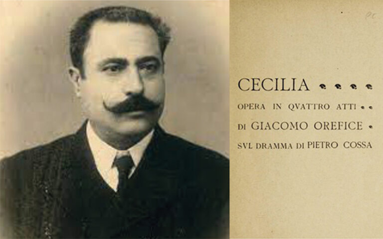 Giacomo Orefice, illustre musicista vicentino