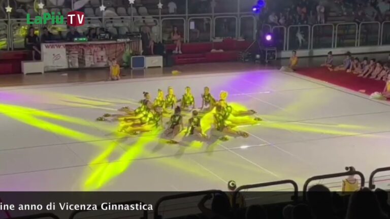 “Il sogno di diventare una ginnasta”… ritmica: il tema del saggio di fine anno di Vicenza Ginnastica