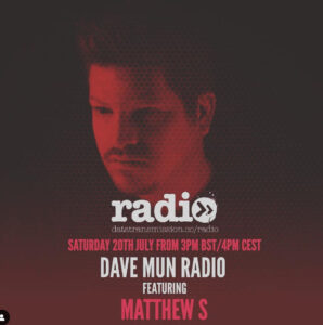 Matthew S ospite in radio sabato 20 luglio pg Instagram