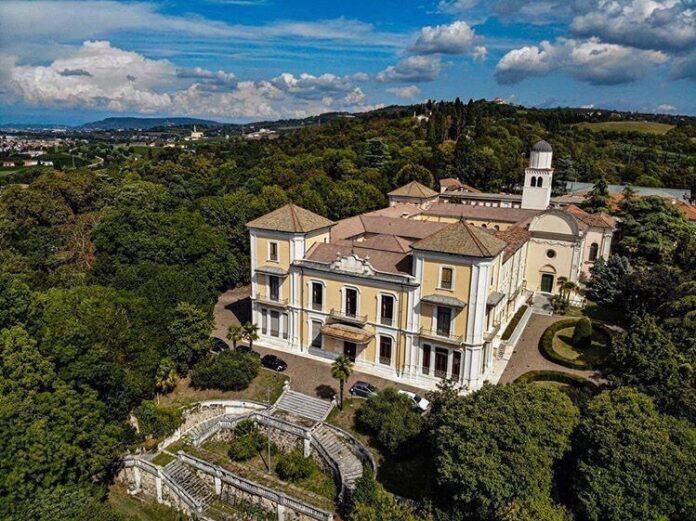 Villa San Fermo a Lonigo, una vista dall'alto