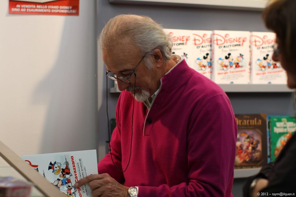 Veneto Giorgio Cavazzano: (Giorgio Cavazzano - Lucca Comics & Games 2012 - Licenza: https://creativecommons.org/licenses/by/2.0 - Autore: taymtaym)