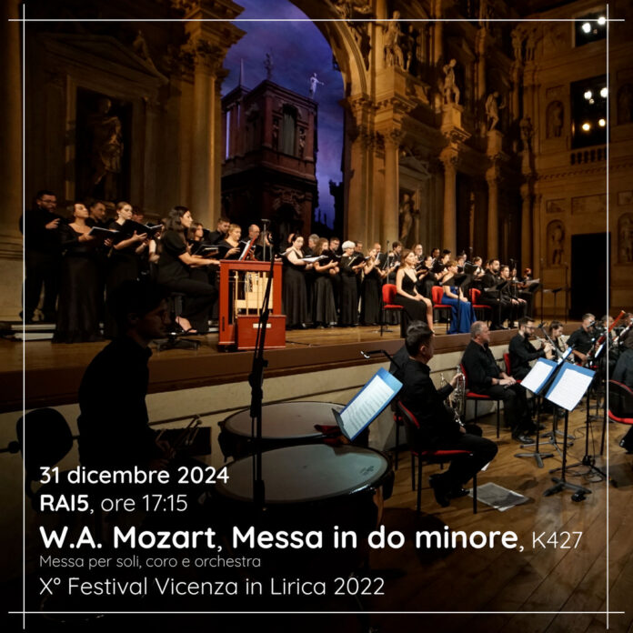 Vicenza in Lirica, Messa di Mozart su RAI 5