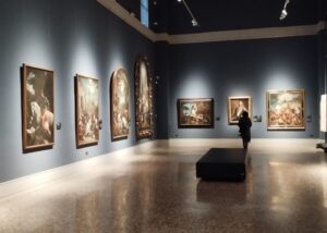 La pinacoteca all'interno del Museo Civico di Bassano. Foto Marta Cardini