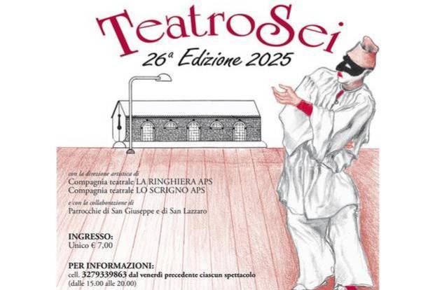 Locandina Teatrosei 2025