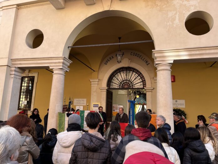 La cerimonia per la Giornata del Ricordo all'ex collegio Cordellina a Vicenza