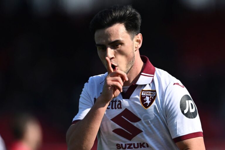Monza-Torino 0-2, decidono Elmas e Casadei Monza-Torino 0-2, decidono Elmas e Casadei