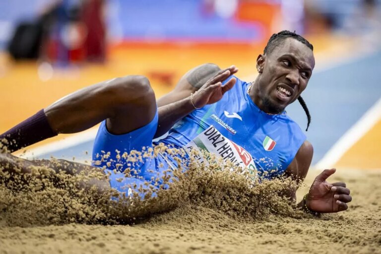 Atletica, Diaz oro e Dallavalle bronzo nel salto triplo agli Europei indoor di Apeldoorn