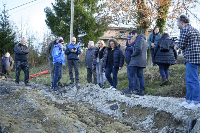 Ricostruzione post alluvione, sopralluogo di De Pascale e Rontini nell’Appennino bolognese