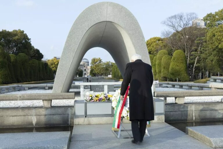 Mattarella a Hiroshima “Mai più un olocausto nucleare”