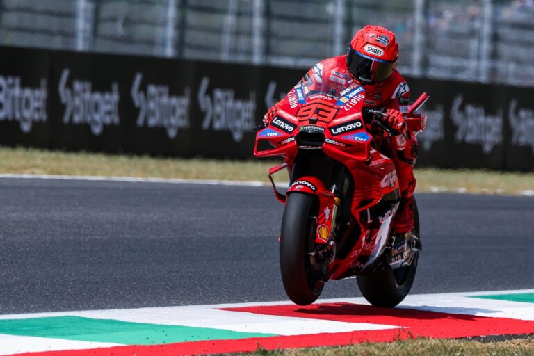 Marc Marquez vince la sprint al Mugello, Bagnaia terzo