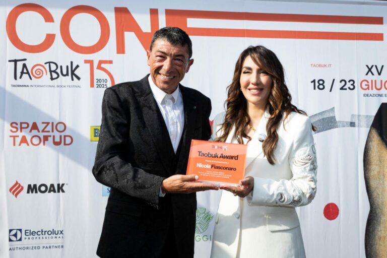Al maestro Fiasconaro il Taobuk Awards per “aver portato l’eccellenza siciliana nel mondo”