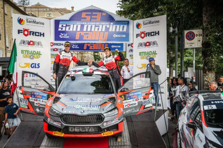 Giovanni Trentin a diciotto anni e mezzo vince il Rally di San Marino