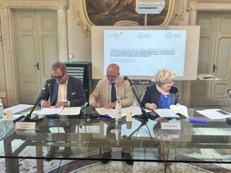 Università di Bergamo, al via il progetto Speed per contrastare la dispersione