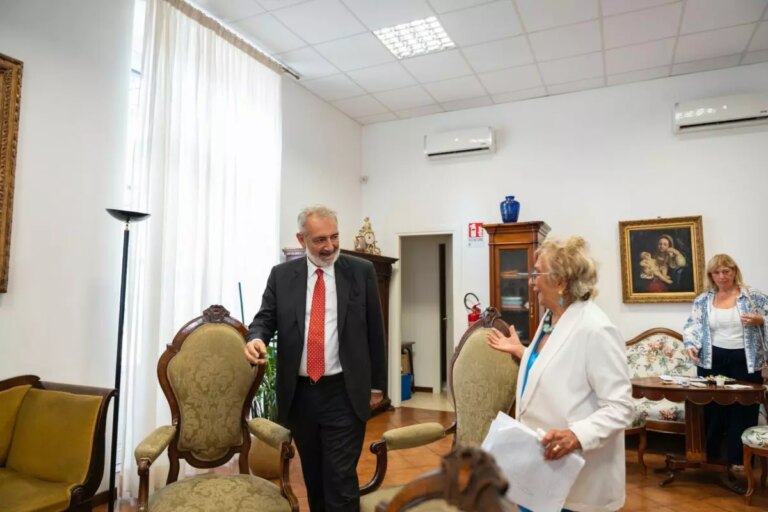 Il presidente Rocca fa visita al Protettorato di San Giuseppe