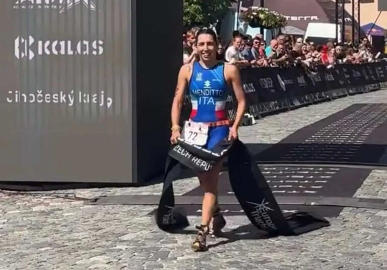 Europei triathlon cross, Menditto e Bogiatto d’oro