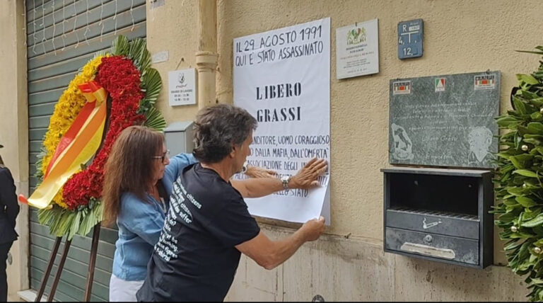 A Palermo 34 anni fa l’assassinio di Libero Grassi, il ricordo in via Alfieri