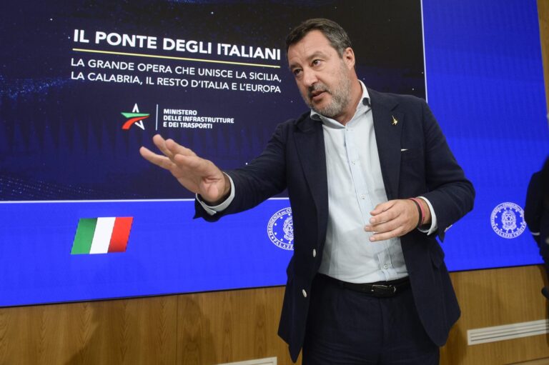 Ponte sullo Stretto, Salvini “Mai arrivati ad un punto così avanzato”