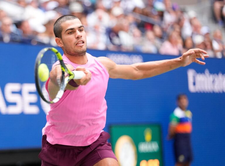 Us Open, troppo Alcaraz per Darderi. Eliminata anche Paolini