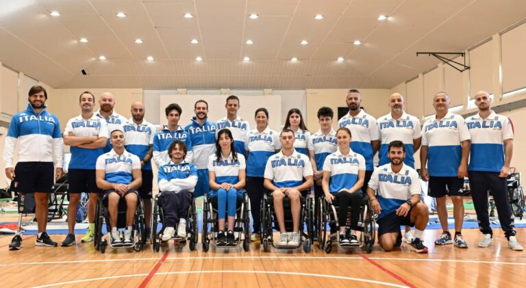 La Nazionale paralimpica a L’Aquila in vista dei Mondiali di Iksan