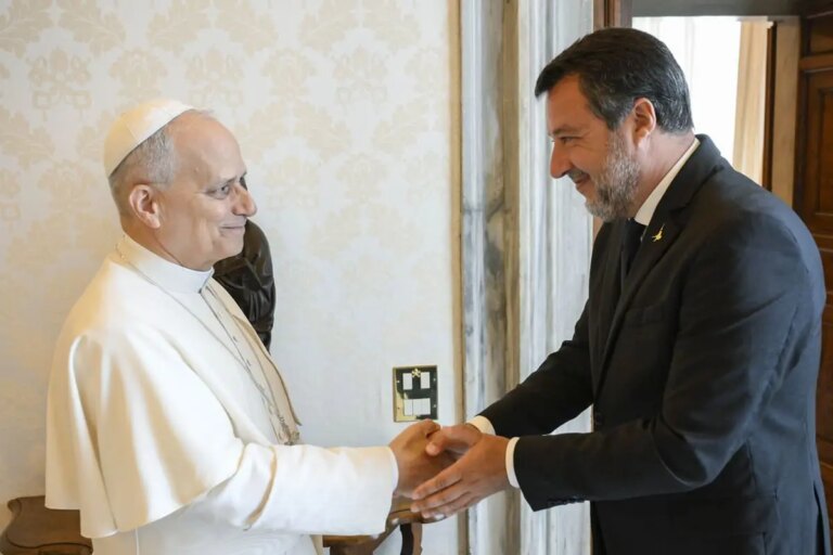 Salvini incontra Papa Leone XIV “Tutti i leader mondiali ascoltino le sue parole di pace”