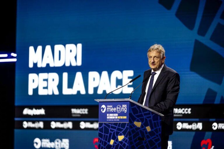 Meeting di Rimini, Scholz “Portare conciliazione nei deserti di guerra”