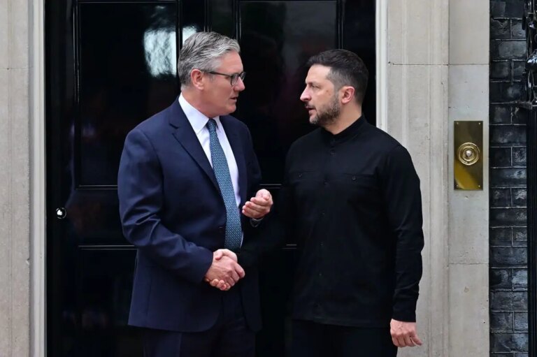 Colloquio tra Zelensky e Starmer a Downing Street