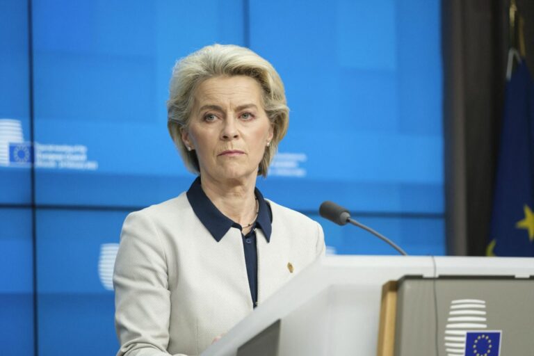 Von der Leyen “L’Europa ha un piano preciso per invio truppe in Ucraina”