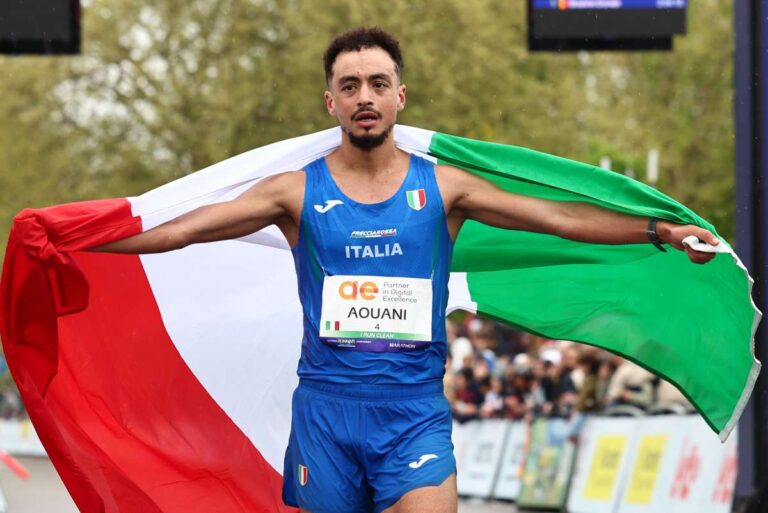 Azzurro Aouani vince il bronzo nella maratona mondiale