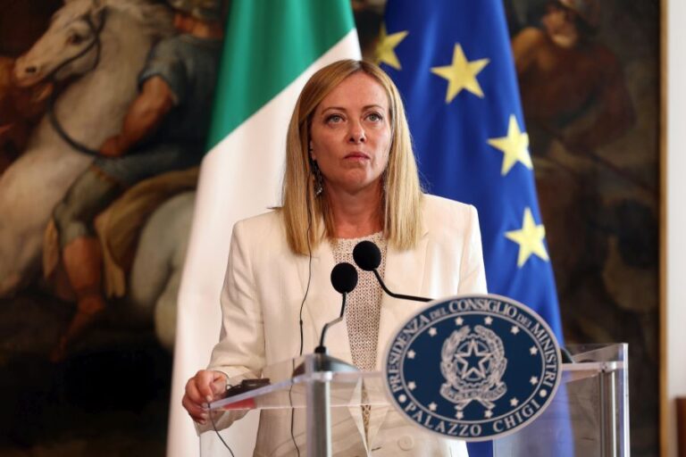 Meloni “Riconoscimento Palestina con rilascio ostaggi e senza Hamas”