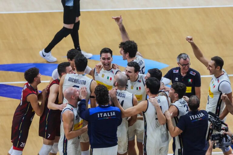 Azzurri in semifinale ai Mondiali di volley, 3-0 al Belgio