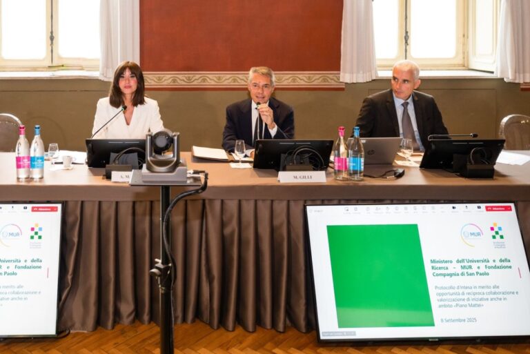 Accordo tra Miur e Compagnia di San Paolo, Bernini “Investiamo su capitale umano e tecnologico” / Video