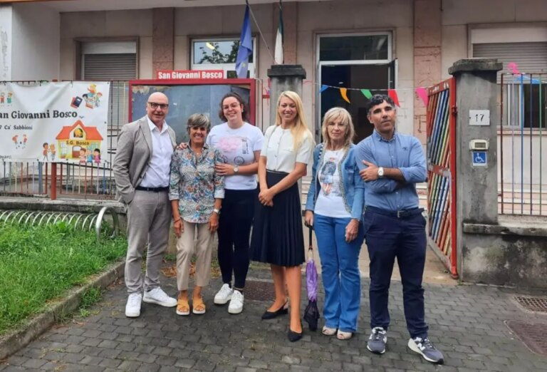Al via il nuovo anno scolastico, Besio in visita alla scuola S. Giovanni Bosco di Ca’ Sabbioni