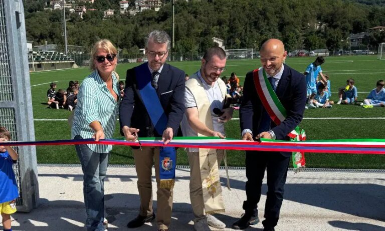 Gerano festeggia la riapertura dell’impianto sportivo “Santa Maria”