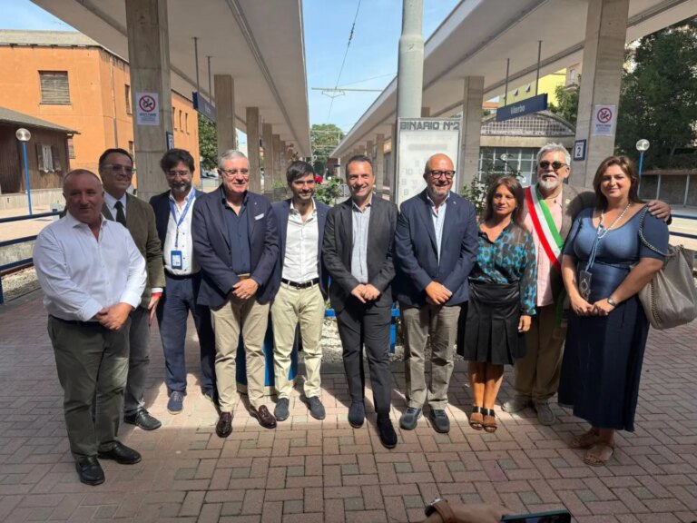 Ghera inaugura la stazione riqualificata della Roma Nord a Viterbo