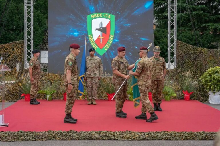 Il Generale Carai assume la guida del Corpo d’Armata di Reazione Rapida della Nato in Italia