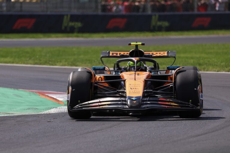 Norris il più veloce nelle libere del GP d’Italia, Leclerc 2°