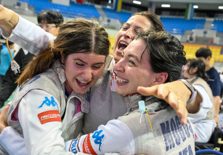 Mondiali paralimpici, l’Italia del fioretto femminile è d’argento