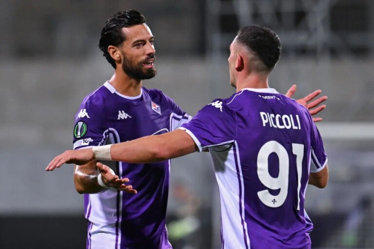 Piccoli e Ndour gol, Fiorentina-Sigma Olomouc 2-0