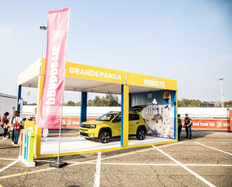 Fiat porta lo spirito Pandastic alla Deejay Ten di Milano