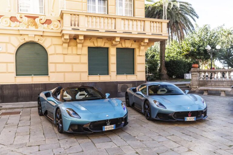 Maserati MCPURA sulle strade della Versilia