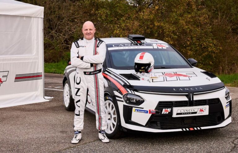 Miki Biasion torna in gara con Lancia alla Cronoscalata di Tandalò