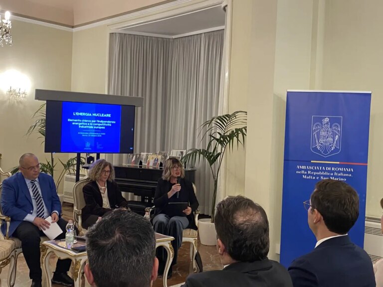 L’ambasciatore della Romania in Italia Dancau: “Il nucleare è l’elemento chiave per l’indipendenza energetica”