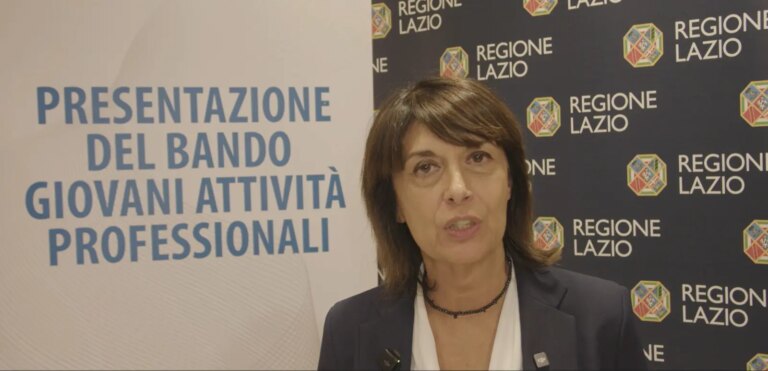 La Regione Lazio stanzia 5 milioni per il bando “Giovani attività professionali” rivolto ai professionisti under 40