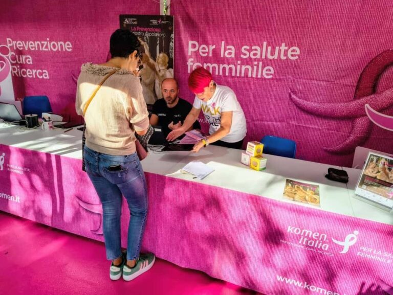 Caronte & Tourist porta a Messina il Villaggio della Salute Komen