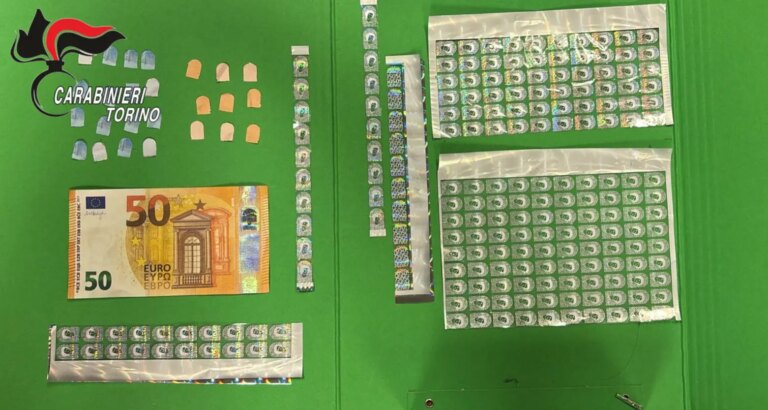 Falsificava banconote, arrestato un 17enne nel Torinese