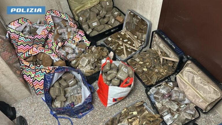 Due pusher in manette nel Milanese, sequestrati 200 kg di hashish