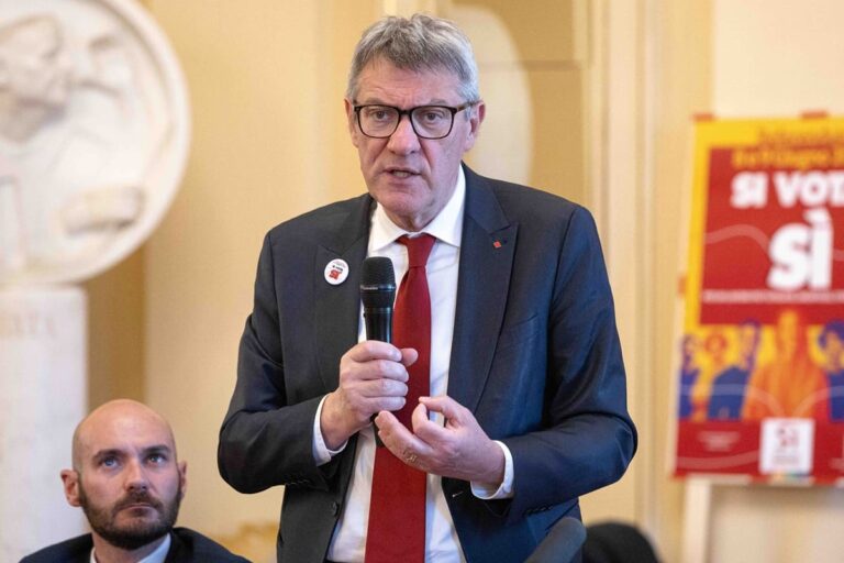 Flotilla, l’iniziativa di Landini desta perplessità