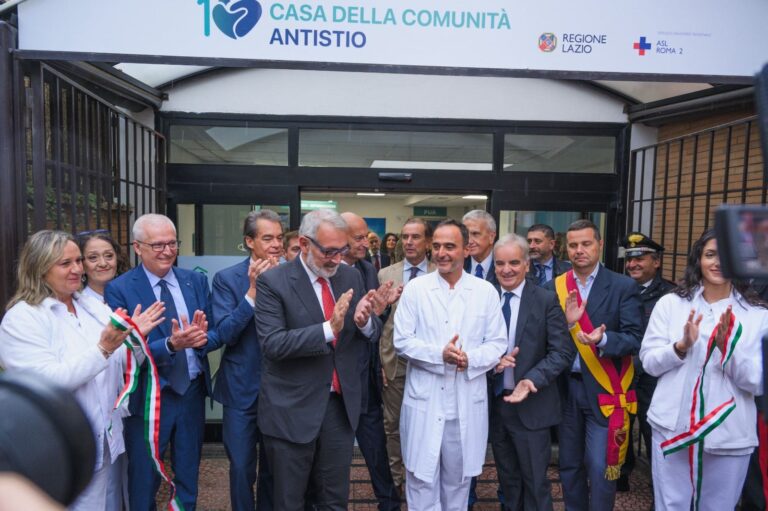 Inaugurata la Casa della Comunità di via Antistio a Roma