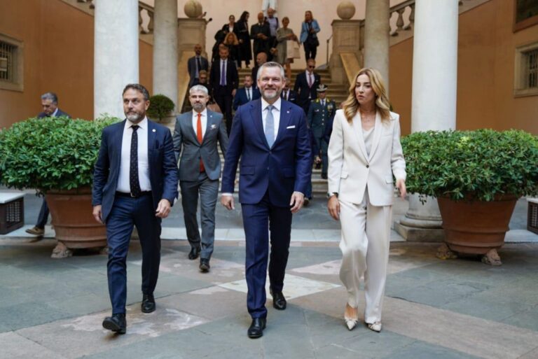 Genova e Slovacchia saldano nuovi rapporti internazionali, Salis accoglie il presidente Pellegrini