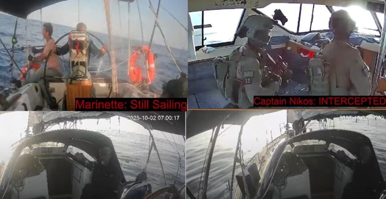 Intercettate 19 navi della Flotilla, altre 23 verso Gaza. Tajani “22 italiani fermati da Israele, stanno bene. Da venerdì prime partenze”